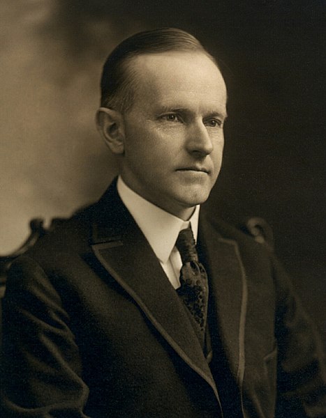 File:Calvin Coolidge, bw head and shoulders photo portrait seated, 1919.jpg