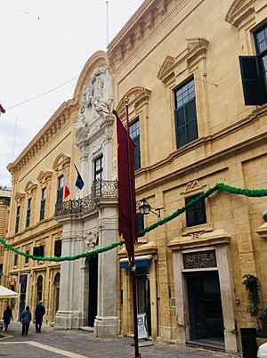 Castellania with Valletta 2018 Festa decorations 03.jpg