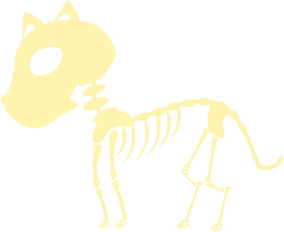 Download File:Cat skeleton.svg - Wikimedia Commons