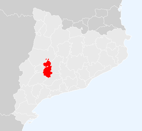 Localisation de Urgell