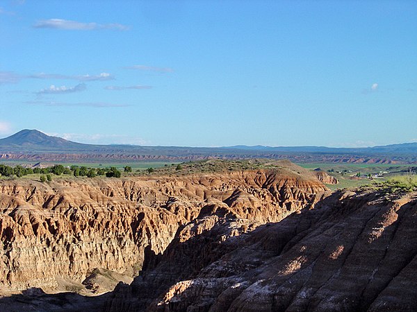 Cathedral Gorge and Lincoln County near Panaca