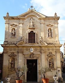 West front of the cathedral Cattedrale di san cataldo.JPG