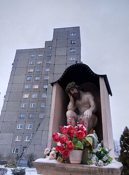 File:Chapel Shrine Jesus Christ Pensive, Kraków, Cracow - panoramio.jpg