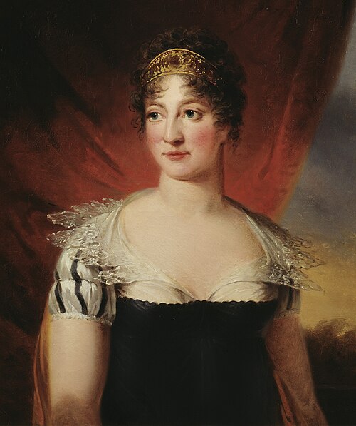 Portrait by Carl Frederik von Breda, 1814