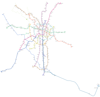 Chengdu Metro Rapid transit system of Chengdu, Sichuan, China