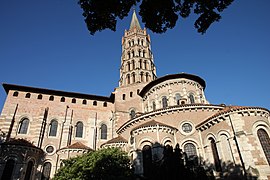 Saint-Sernin basilica (11th - 13th c.)