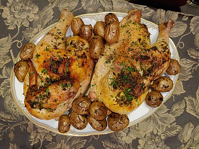 Roast chicken