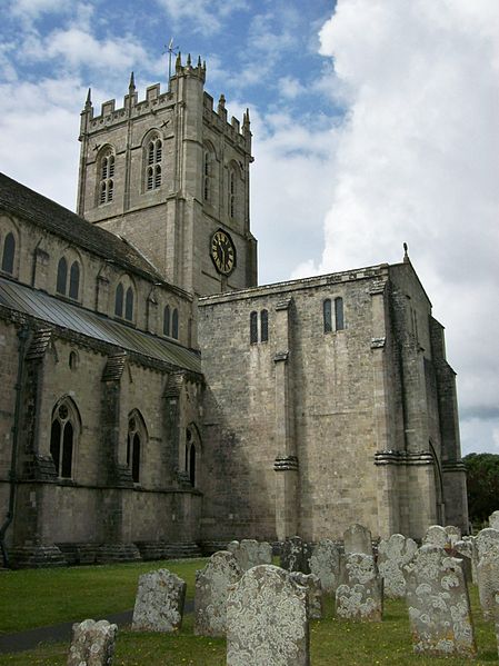 File:Christchurch Priory, the tower.JPG