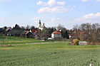 Čeština: Pohled z východu na Chroustov English: East view of Chroustov, Czech Republic