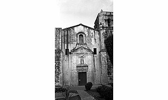 Portal of the Church of the Nuestra Señora de Las Mercedes in 1957.[4]