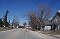 Looking north at Clarks Mills