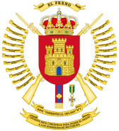 Coat of Arms of the 1st King's Immemorial Infantry Regiment of AHQ (RINF-1)