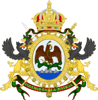 Coat of Arms of the Second Mexican Empire.svg