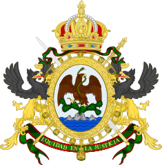 Coat of arms of the Mexican Empire (1864)