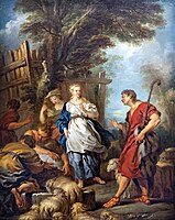 "Jacob et Rachel au puits" (1720),