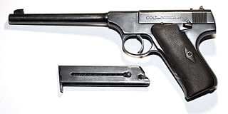 <span class="mw-page-title-main">Colt Woodsman</span> Semi-automatic pistol