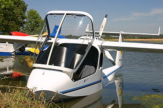 <span class="mw-page-title-main">Colyaer Gannet S100</span> Spanish ultralight flying boat