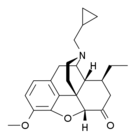 Chemische Struktur von Codorphone.