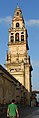 Panorama of Bell Tower in Mezquita in Cordoba