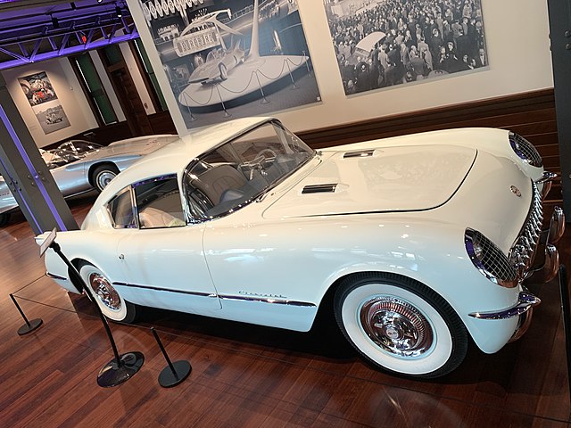 The 1954 Chevrolet Corvair concept car was an early generation Corvette built as a fastback.