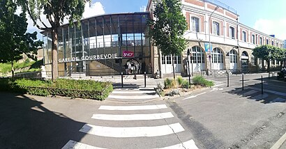 How to get to Gare de Courbevoie with public transit - About the place