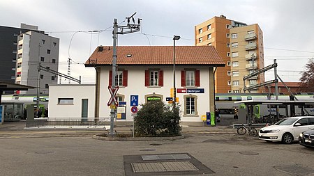 Düdingen railway station