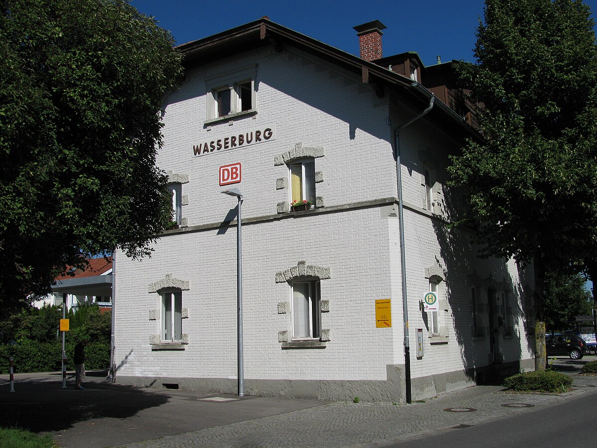 Wasserburg am Bodensee (przystanek kolejowy) – Wikipedia ...