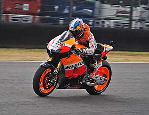 Дані Педроса на етапі MotoGP у Муджелло, 2012 рік