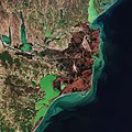 Where the Danube Meets the Black Sea (European Space Agency Sentinel-2 image).