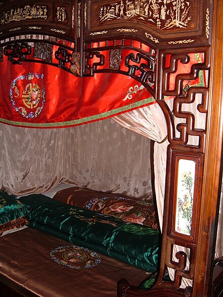 Chinese style beds