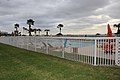 Swimming pool fence