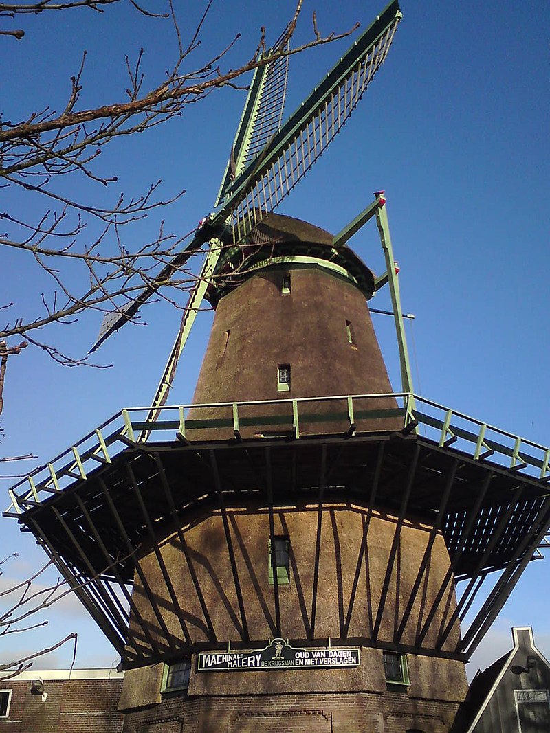 terras noodsituatie Ingrijpen De Krijgsman (molen) - Wikipedia