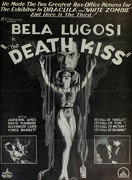 Death Kiss ad from The Film Daily, 1932