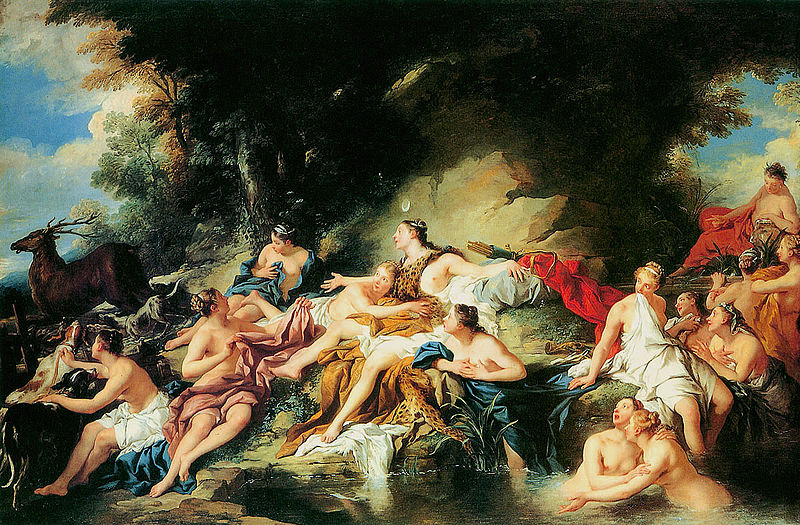 File:Diane suprise par Actéon by Jean-François de Troy (1734).jpg