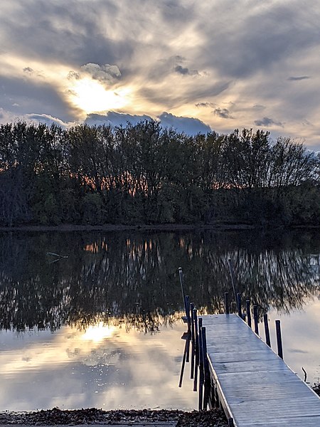 File:Dock Sunset.jpg