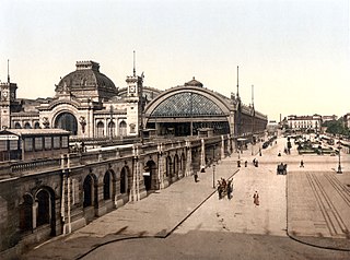Vista de la plaza en 1905