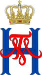 Dual Cypher of Grand Duke Henri and Grand Duchess Maria Teresa