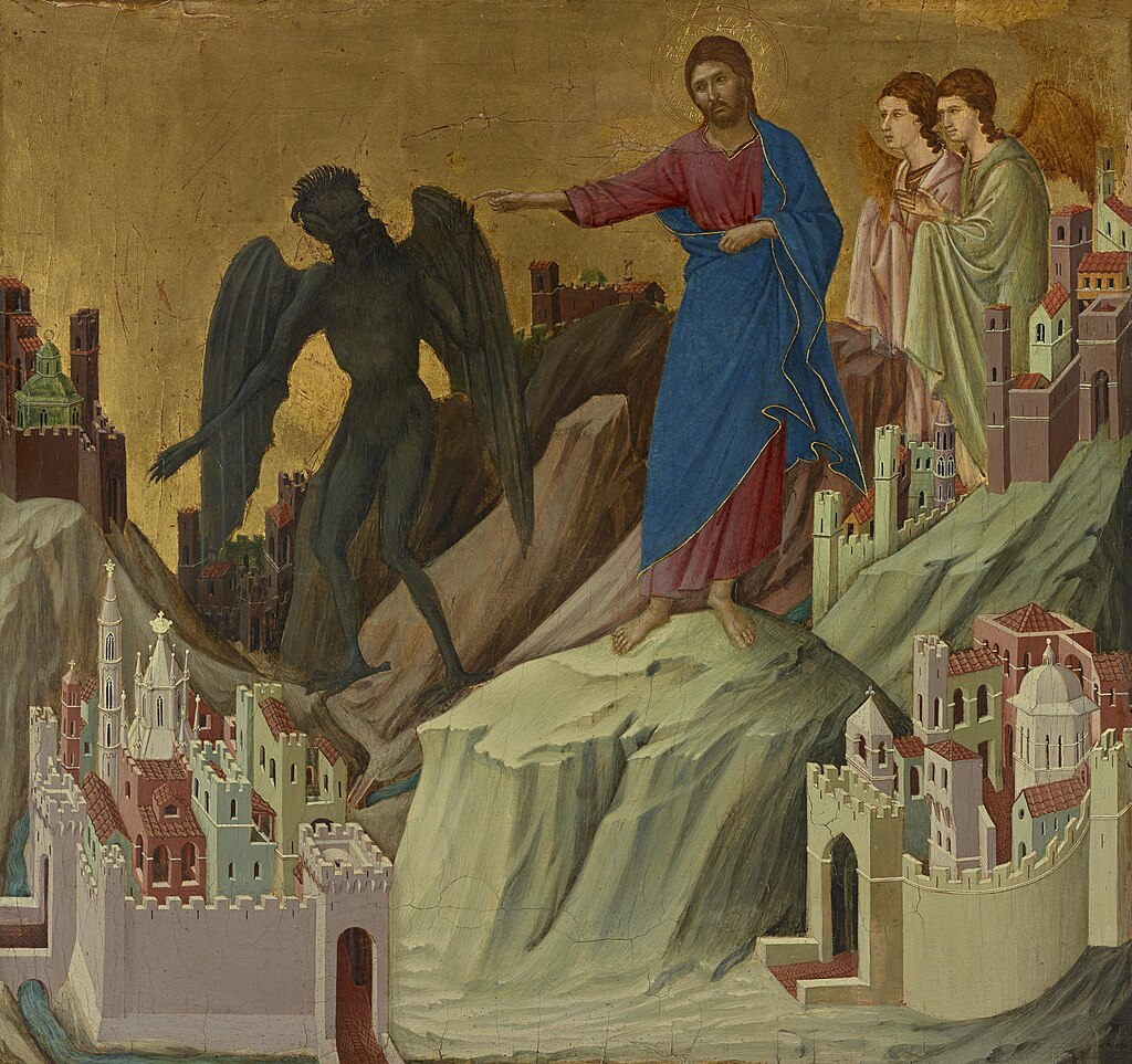 1308-11. Por Duccio, atualmente na Coleção Frick.