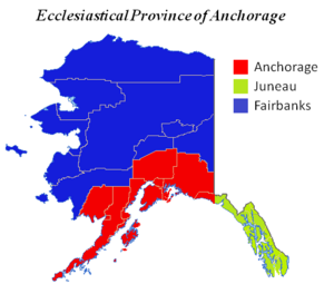 Map of the ecclesiastical province {{{ecclesiastical province}}}