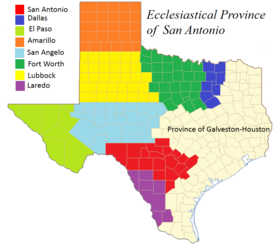 A San Antonio-i Főegyházmegye cikk illusztráló képe