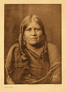 Hopi woman, 1922, photo by Edward S. Curtis