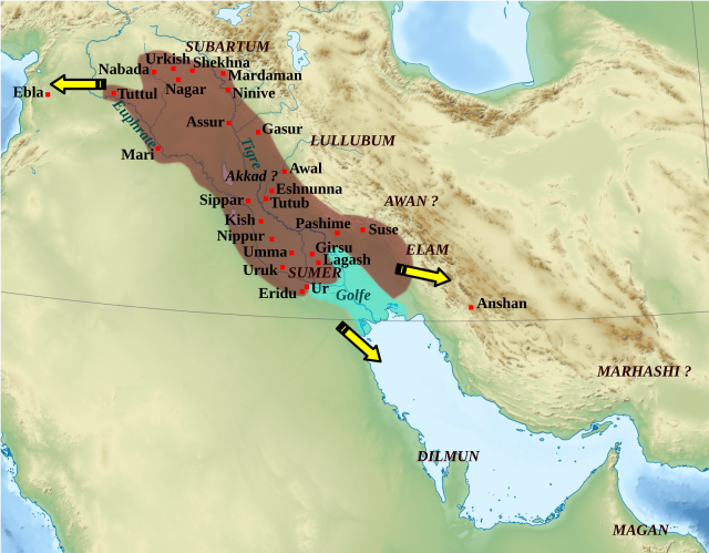 Ligging of Akkad