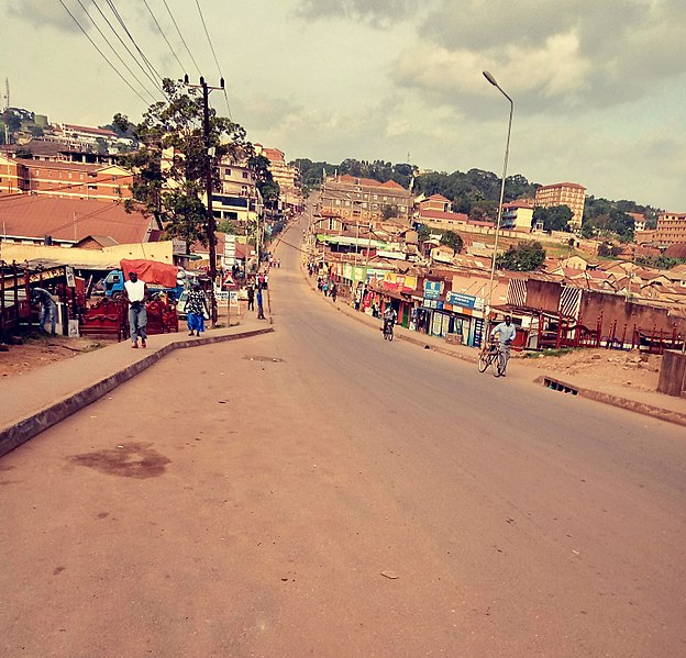 File:Empty kikoni roads in Uganda due to the covid crisis that resulted into the lockdown.jpg