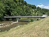 Entlisbergbrücke über die Sihl zum Amphibienlaichgebiet Tüfi-Weiher