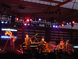 Esbjörn Svensson Trio à Vitoria-Gasteiz (Espagne).  juillet 2003