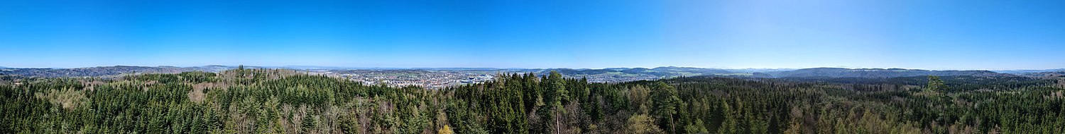 360° Panorama vom Eschenbergturm