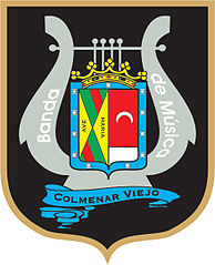 Escudo de la Banda Sinfónica de Colmenar Viejo / Coat of arms of the Symphonic Band of Colmenar Viejo.