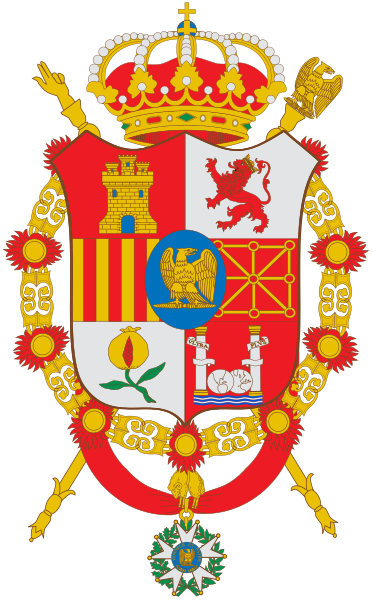 File:Escudo de armas de José I Toison Legion de Honor y Cetros.svg