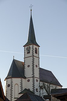 Catholic parish church St. Bonifatius in Aschfeld