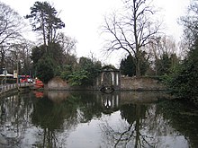 The pond, Bourne Hall grounds